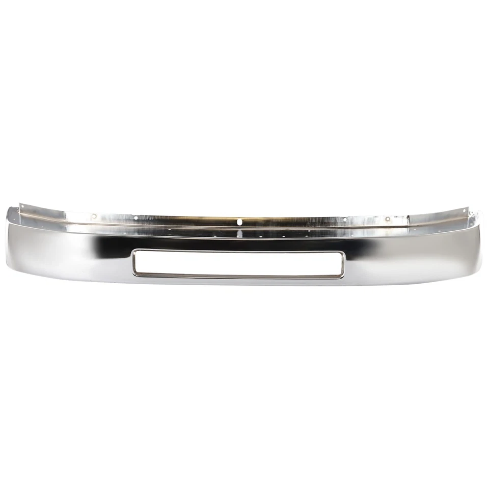 Front Bumper For 2008-2014 Ford E-150 Fits E-250 Fits E-350 Super Duty Chrome - Image 1 of 1