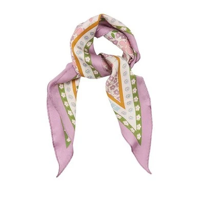 Bufanda Coach Vintage Estampado Floral Seda Diamante CAT19 LILA/MULTI 135622112 Foto 1 de 3