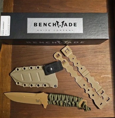 Cuchillo táctico Benchmade 375FE-1 - marrón Foto 1 de 4