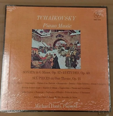 Tchaikovsky: Piano Music Triple LP, Michael Ponti, SVBX 5455 - Image 1 of 2