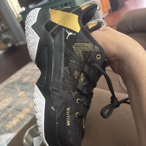 Jordan Men's Westbrook One Take 2 Black/Gold Basketball Shoes CW2457-007 Sz 8.5 - Picture 1 of 8