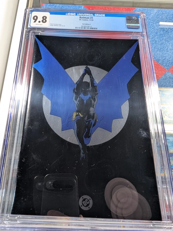 CGC 9.8 Batman #1 Blind Bag Foil Jorge Jimenez Variant DC 2025 - Image 1 of 1