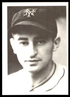 1977 TCMA THE WAR YEARS - MINT - #51 PHILIP WEINTRAUB NEW YORK GIANTS - Image 1 of 2