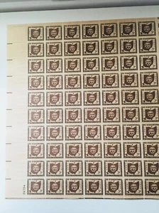 SC# 1018 MNH Sheet of the 1953 Ohio Statehood 3 Cent Stamps - Picture 1 of 1