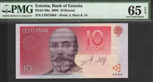 Estonia 10 Krooni 2006 UNC PMG 65 - Imagen 1 de 2