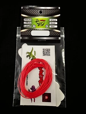 1 DinoLine 遥控绞车线 5 种颜色可容纳 180 磅!  红色/瓜色 — 第 1/4 张图片