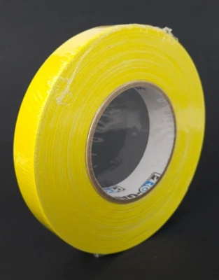 PROTAPES PRO TAPES Pro Gaffer Tape 1" x 55 yards - Yellow - New Sealed, FREE Ship!