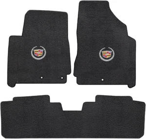 SRX 2012-2014 Cadillac 3PC Mats Ebony Velourtex - Picture 1 of 5