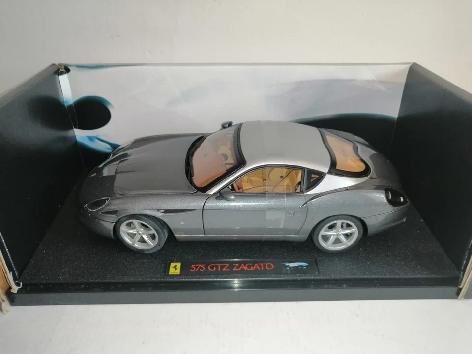 FERRARI 575 GTZ ZAGATO  HOTWHEELS EILTE SCALA 1/18 REF.L2961 - Immagine 1 di 4