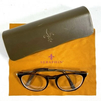 GAFAS SERAPHIN / JONES NEW YORK lentes graduadas ovaladas J751 MARRÓN + Estuche Foto 1 de 4