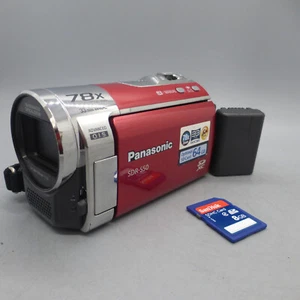 Panasonic SDR-S50 Handheld High Definition Camcorder Red Tested - Picture 1 of 8