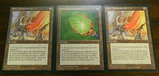 MTG Italian Legends Green / Red Mana Battery x2 Uncommons Unplayed - Excellent