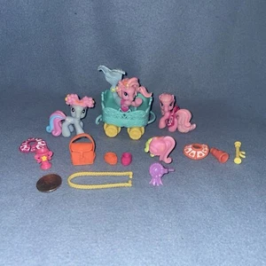 My Little Pony Ponyville Cheer Team Mini Figures MLP Lot Of 20 Pieces G3 Train - Picture 1 of 16