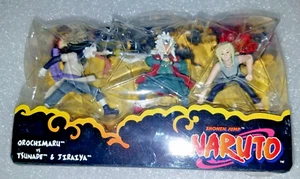 2007 Naruto Mattel Shonen Jump Sannin Battle Orochimaru vs Tsunade & Jiraiya - Foto 1 di 5
