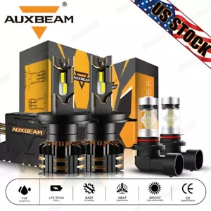 For Subaru Forester 1998-2002 AUXBEAM Canbus LED Headlight Hi-Low Beam Fog Light - Bild 1 von 12