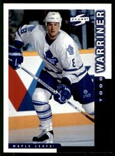 1997-98 Score Todd Warriner Toronto Maple Leafs #207