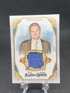 2022 Topps Allen & Ginter's Relic Patch Drew Rosenhaus AGENT #AGRB-DR RARE