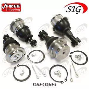 Front LH RH, Upper & Lower Ball Joints for Cadillac Escalade ESV EXT 2002-06 4Pc - Bild 1 von 10