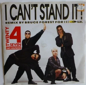 TWENTY 4 SEVEN - I CAN'T STAND IT! 1990 7" VINYL SINGLE. BCMR 395. - Picture 1 of 4