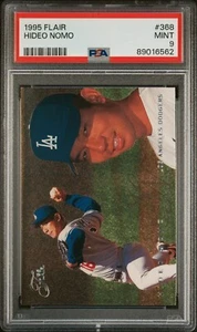 1995 FLAIR #368 HIDEO NOMO PSA 9 MINT ROOKIE RC LOS ANGELES DODGERS - Picture 1 of 1