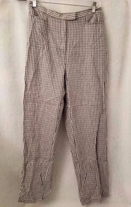 Norton McNaughton View Womens Pants Size 8 Navy Ivory Plaid NEW - Picture 1 of 3