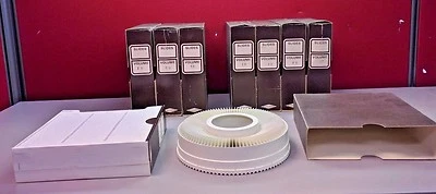 Вращающийся выдвижной лоток Sawyer's GAF — вмещает 100 слайдов 2 дюйма x 2 дюйма с коробкой - Изображение 1 из 4