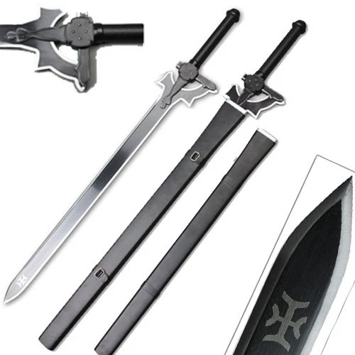 KNIFEKING Elucidator Sword Kirito SAO Anime Kirigaya Kazuto Art Online Version 2 Replica