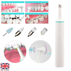Dental Electric Teeth Polisher Cleaner Whitening Plaque Stain Remover Tool Kit