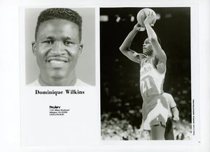 DOMINIQUE WILKINS 8x10 1980's Publicity photo ProServ Sports Mgmt. Agency RARE! - Foto 1 di 2
