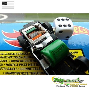 1/3AA 1.2V Flat Top Rechargeable Battery For Hot Wheels Sizzelers Short Chasis - Picture 1 of 2