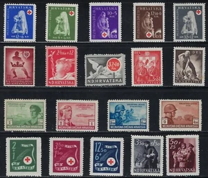 Older Mint Semi Postal Stamps from Croatia ........22R..........H-409-x - Picture 1 of 1