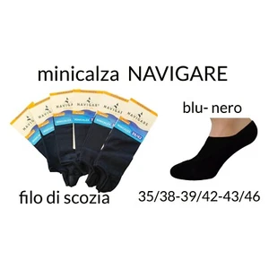 6-12 Salvapiede Minicalza Fantasmini Navigare minicalza UOMO DONNA Calze Calzini - Foto 1 di 10