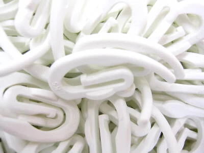 Ganci nastro nastro bianco per tenda originale marca SWISH gancio in nylon plastica di alta qualità - Immagine 1 di 2