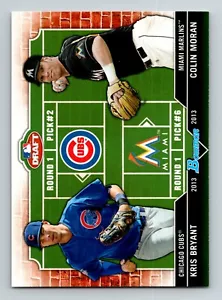 2013 Bowman Draft Dual Draftee Kris Bryant Colin Moran #DD-BM - Picture 1 of 10