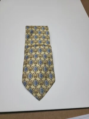 VIA CONDOTTI ROMA Q 100% 真丝领带 意大利制造 59x4 英寸 — 第 1/4 张图片