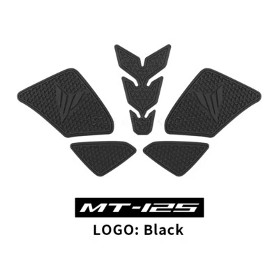 Pegatinas de almohadilla de tanque de combustible para motocicleta Yamaha MT-125 MT 125 MT125 2023 2024- Foto 1 de 4