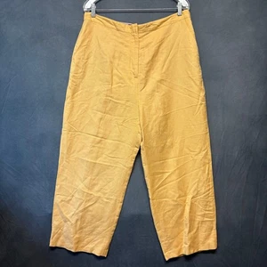Mercer And Madison Linen Blend Pants Plus Size 16 Resort Casual Summer Beachy - Picture 1 of 11