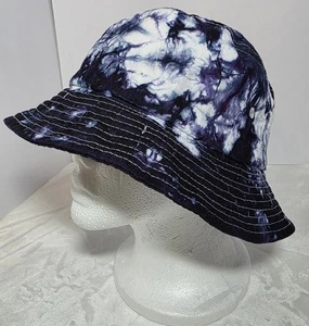 Cappello a secchiello Sportsman taglia unica blu bianco tinta unita 100% cotone - Foto 1 di 3