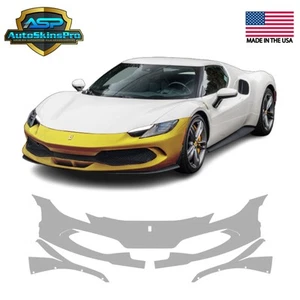 2022-2025 Ferrari 926 GTB Front Bumper Precut Paint Protection Clear Film PPF - Picture 1 of 6
