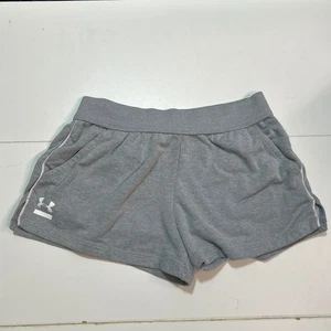 Under Armour Women's Gray Athletic Running Gym Workout Shorts Size Small - Picture 1 of 6