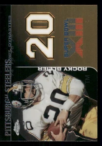 2008 Topps Chrome Dynasties #DYNCRB Rocky Bleier - Picture 1 of 2