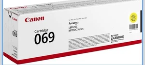 Genuine Canon 069 Yellow Toner Cartridge 5091C001 - OPEN BOX SEALED INSIDE - Picture 1 of 2
