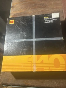 Vintage Kodak Carousel Transvue 140 Slide Tray With Original Box - Picture 1 of 4