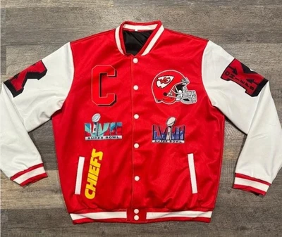 Chaqueta Kansas City Chiefs para hombre talla mediana Foto 1 de 4