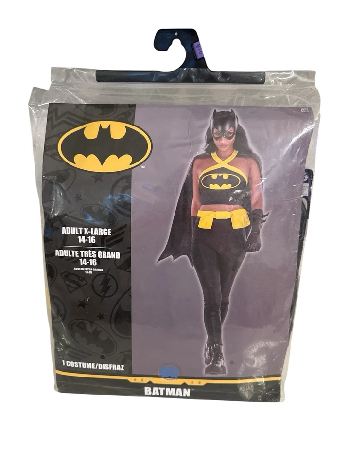 Disfraz de Batman para mujer DC Comics #517 + 2 opciones de máscara adicionales no generalmente incluidas Foto 1 de 4