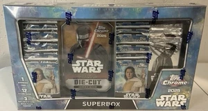 Chrome Star Wars Starwars Super Box Exclusive Trading Cards New Release in 2025 - Picture 1 of 2