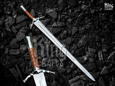 Espada de acero inoxidable Boromir forjada a mano, navaja Full Tang afilada, funcional. Foto 1 de 4