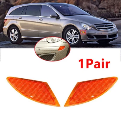 For Mercedes-Benz W251 R320 R350 Pair Front Bumper Turn Signal Indicator Lamp - Image 1 of 4