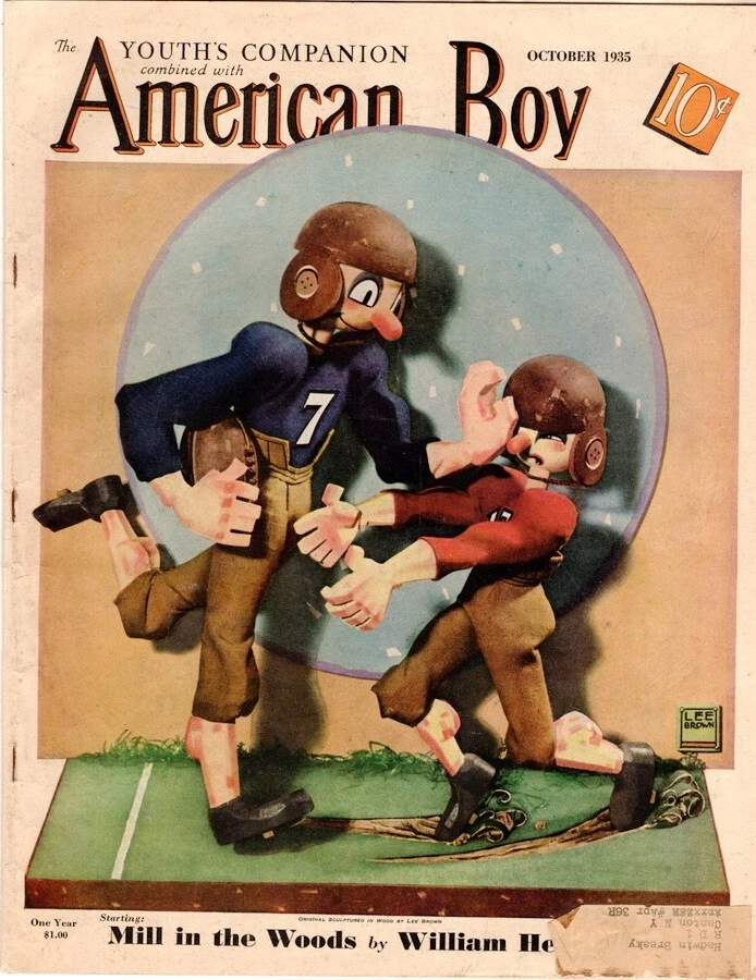 The Youth's Companion & American Boy, 10/1935, Minnesota Football Champions Foto 1 de 4
