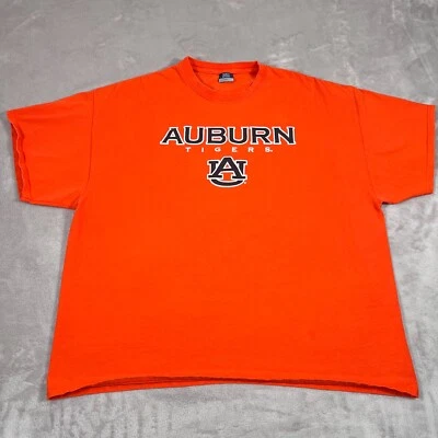Auburn University Shirt Mens Size 3XL XXXL Orange Auburn Tigers Graphic Crewneck - Image 1 of 4